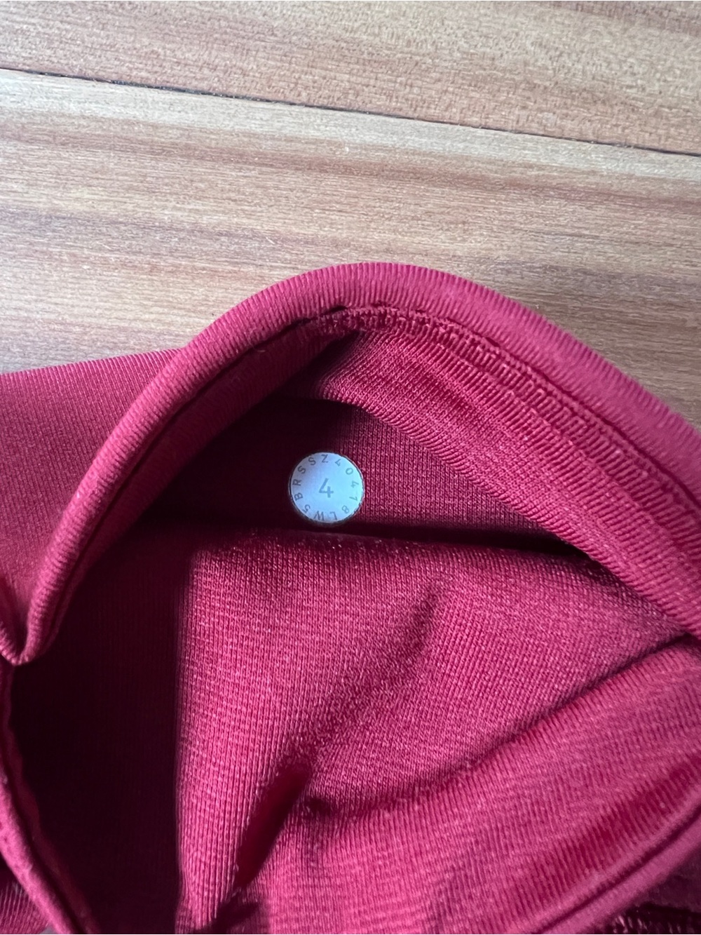 Lululemon Train Times 25” 7/8 in Dark Sport Red - Picture 8 of 10